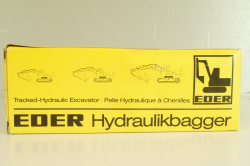 Eder 835 hydraulic excavator 1988, 238R, NZG 1:50