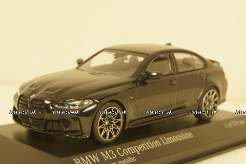 BMW M3 2020 Black, 410020202, Minichamps 1:43