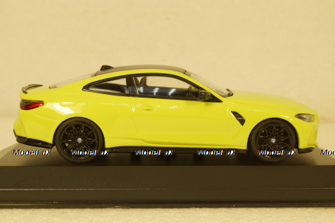 BMW M4 (G82) 2020 yellow, 410020120, Minichamps 1:43