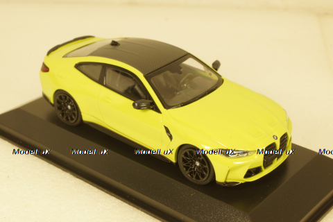 BMW M4 (G82) 2020 yellow, 410020120, Minichamps 1:43