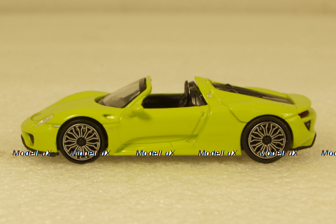 Porsche 918 Spyder 2013 Gelbgrun, 870062134, Minichamps 1:87