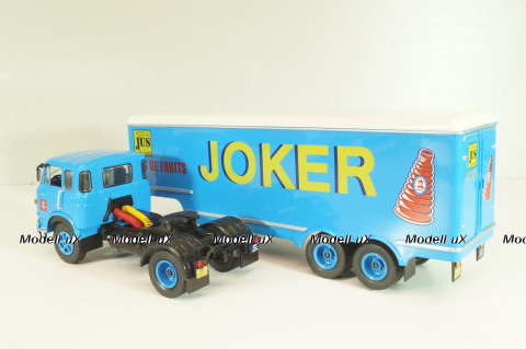Berliet TR12 TRUCK SEMI-FRIGO JUS DE FRUITS JOKER, Altaya 1:43