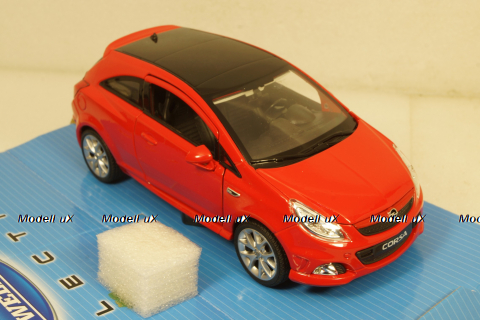 Opel Corsa OPC Red, 22511W, Welly 1:24