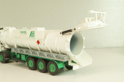 MAN TGS with semi-trailer vacuum truck "HANIEL" 2002, Conrad 1:50