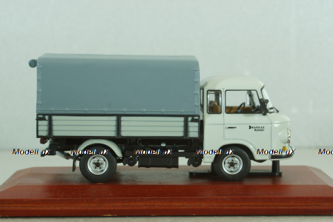 Barkas B1000 Pick-up 1974, grey, Atlas, DDR-Auto Kollektion #26  1:43