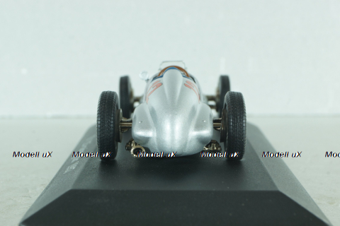 Mercedes-Benz W125 750-kg #12, R. Caracciola, F1 racing car 1937, silver, MBOMS041, Altaya, Mercedes-Benz Offizielle Modell Sammlung #41, 1:43
