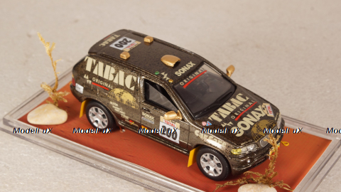 BMW X5 E53 Rarry Paris-Dakar  #200, Конверсия 1:43