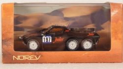 Proto Jules II 6x4 Paris-Dakar 1984 №197 T.Montcorge-J.P.Nicolle, Norev 1:43