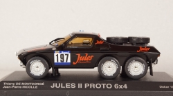 Proto Jules II 6x4 Paris-Dakar 1984 №197 T.Montcorge-J.P.Nicolle, Norev 1:43