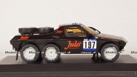 Proto Jules II 6x4 Paris-Dakar 1984 №197 T.Montcorge-J.P.Nicolle, Norev 1:43