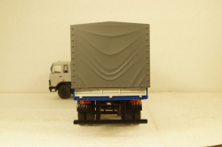 МАЗ-5432 с полуприцепом Маз-93971 серый/синий 101555 АвтоИстория 1:43