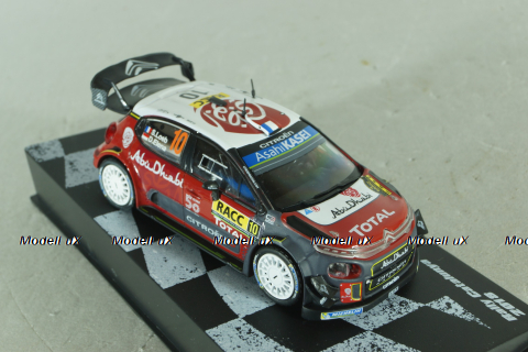 Citroen C3 WRC winner rally Catalunya S,Loeb/D.Elena 2018, Altaya 1:43
