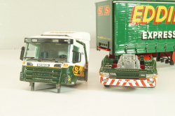 Scania 144L/460 tractor with semi trailer "Eddie Stobart LTD" 1998, white/green, 4418, Tekno 1:50