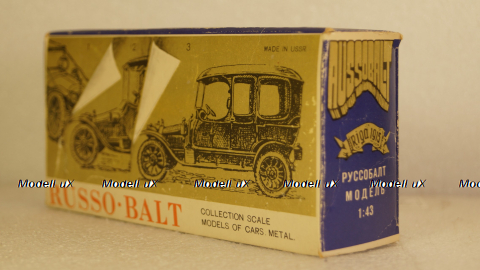 Руссо-балт С24-40 А22, черный, Тантал/Радон 1:43