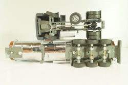 ERF EC 10 tractor with semi tank trailer "Rolo Nestle" 1997, white/chrome, 9203, Tekno 1:50