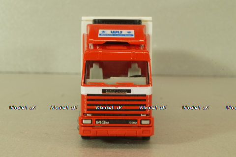 Scania 143M with semi-trailer McDonald's, red/white, 80811, Albedo 1:87