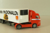 Scania 143M with semi-trailer McDonald's, red/white, 80811, Albedo 1:87