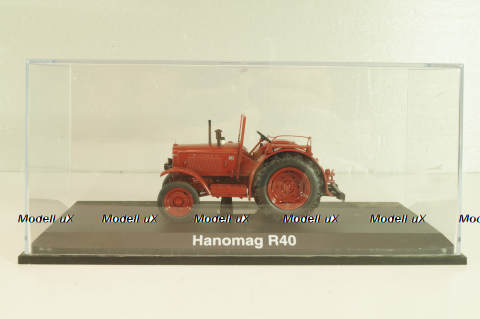 Hanomag R40 1950, tractor, maroon, Schuco 1:43