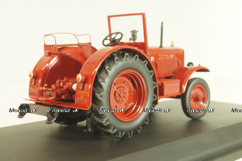 Hanomag R40 1950, tractor, maroon, Schuco 1:43