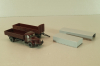 Krupp Titan with trailer, brown, 24480, Wiking 1:87