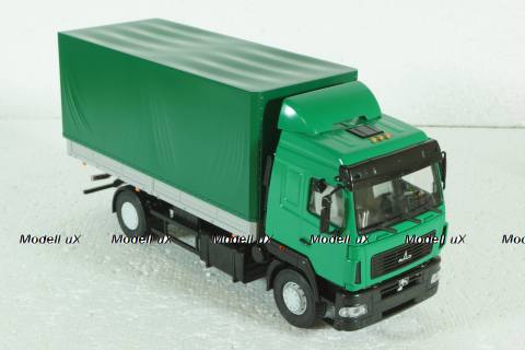 Маз-5340 бортовой с тентом, 101173, АвтоИстория 1:43