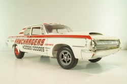 Dodge 330 Ramchargers 1964, white, L.E 504 pcs, A1806900, ACME 1:18