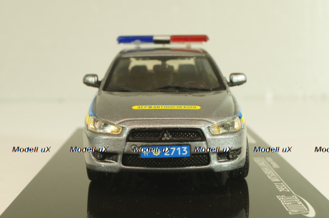 Mitsubishi Lancer X Державтоінспекція 2006, grey, 29311, Vitesse 1:43