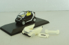 Smart fortwo cabrio black with body panel Fresh-Up (white), 0012497V001C51Q00, Minichamps 1:43