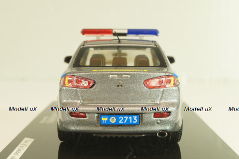 Mitsubishi Lancer X Державтоінспекція 2006, grey, 29311, Vitesse 1:43