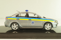 Mitsubishi Lancer X Державтоінспекція 2006, grey, 29311, Vitesse 1:43