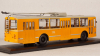 Зиу-9 троллейбус желтый, Probe43 1:43 