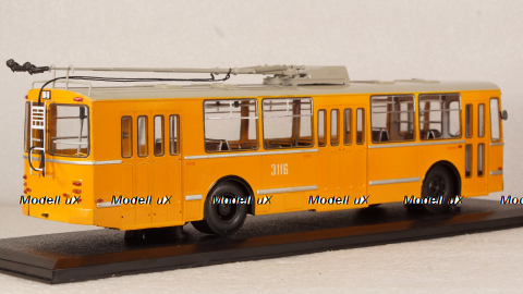 Зиу-9 троллейбус желтый, Probe43 1:43 