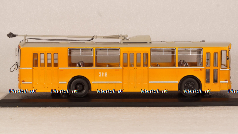 Зиу-9 троллейбус желтый, Probe43 1:43 