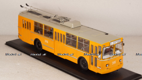 Зиу-9 троллейбус желтый, Probe43 1:43 