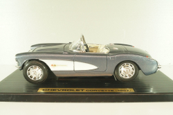 Chevrolet Corvette Convertible (C1) 1957, grey, 92018, Road Tough 1:18