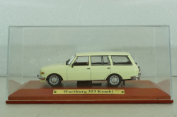 Wartburg 353 Kombi 1975, yellow, Atlas, DDR-Auto Kollektion #24  1:43
