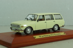 Wartburg 353 Kombi 1975, yellow, Atlas, DDR-Auto Kollektion #24  1:43