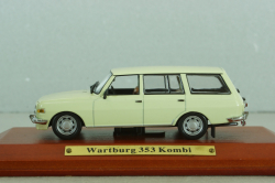 Wartburg 353 Kombi 1975, yellow, Atlas, DDR-Auto Kollektion #24  1:43