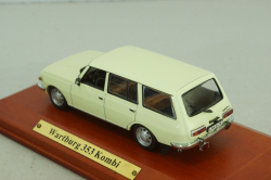 Wartburg 353 Kombi 1975, yellow, Atlas, DDR-Auto Kollektion #24  1:43