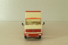 Mercedes LP 1632 with semi trailer Karamalz, yellow/red, 7832, Brekina 1:87