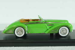 Delahaye 135MS Vedette Cabriolet Henri Chapron Resin Model 1948, green, EMEU43017A, ESVAL Model 1:43