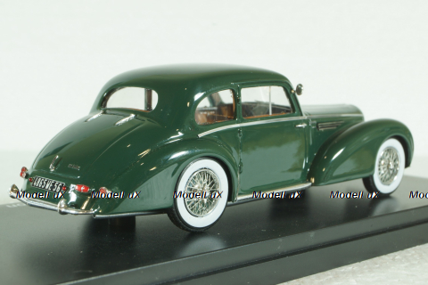 Delahaye 135 5 Window Coupe Henri Chapron 1947, GREEN, EMEU43017D,  ESVAL Model 1:43