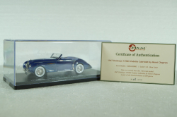 Delahaye 135 cabriolet by Chapron 1947, blue, EMEU43017C,  ESVAL Model 1:43