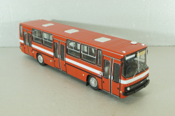 Икарус-263,  городской автобус 1985 красный (пунцовый), DEMPRICE 1:43