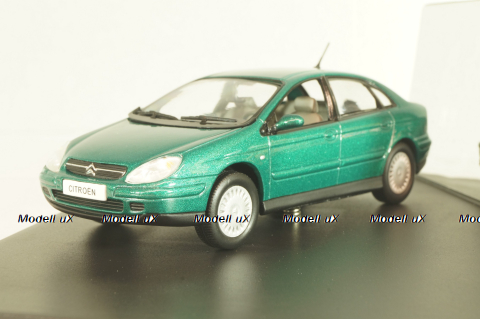 Citroen C5 Limousine 2001, green, 155502, Norev 1:43