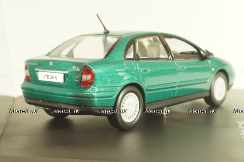 Citroen C5 Limousine 2001, green, 155502, Norev 1:43