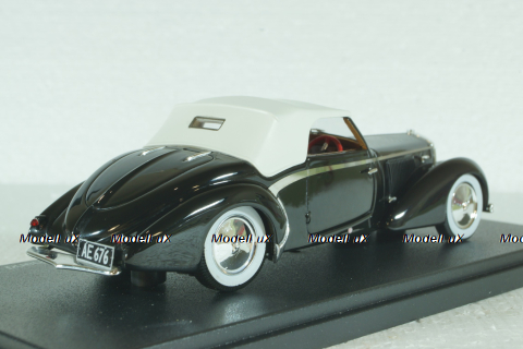 Delage D6-70 Cabriolet Letourneur & Marchand 1939, EMEU43023B,  ESVAL Model 1:43