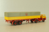 Henschel HS 16 TS with semi trailer Shell, yellow/red, 8223, Brekina 1:87