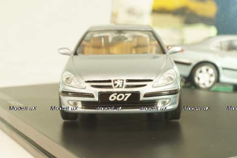 Peugeot 607 Berline 2000, gris Iceland, 476745, Norev 1:43