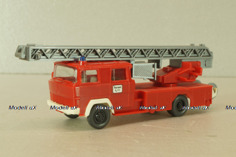 Magirus 170D 1975, Fire Truck With Ladder, 20620, Wiking 1:87